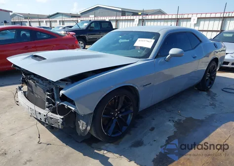 2021 Dodge Challenger R/T из США, поврежденный, VIN 2C3CDZBT7MH572945